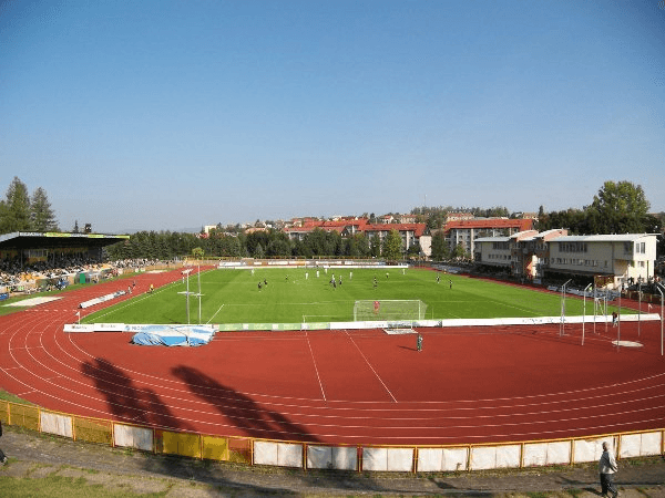Stadion FK Baník Sokolov, home stadium of Baník Sokolov