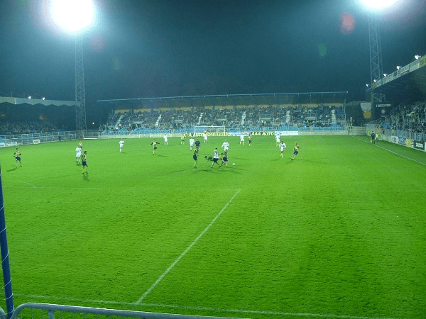 Stadion v Městských sadech, home stadium of Opava