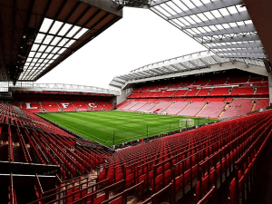 Anfield, home stadium of Liverpool
