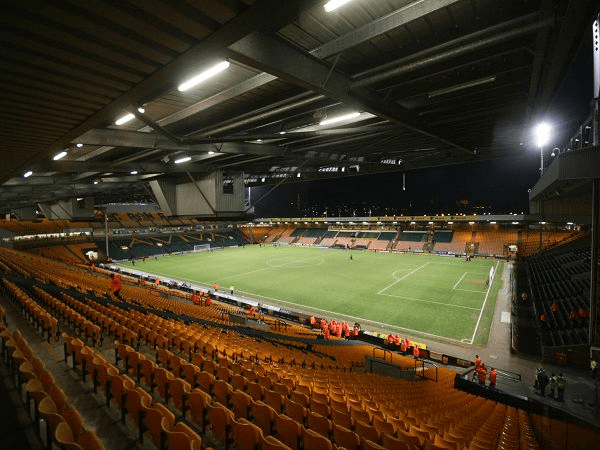 Carrow Road, home stadium of Norwich City