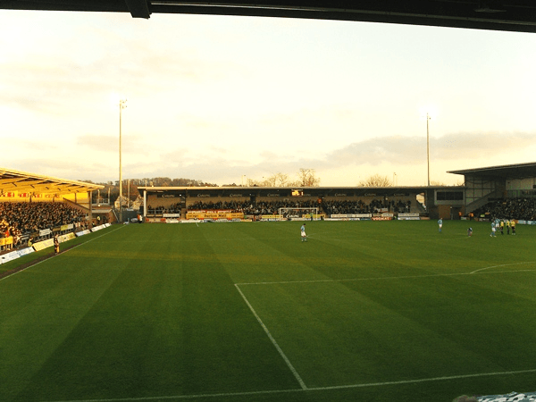 Pirelli Stadium, home stadium of Burton Albion
