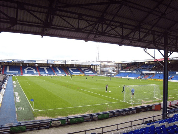 Boundary Park, home stadium of Oldham Athletic