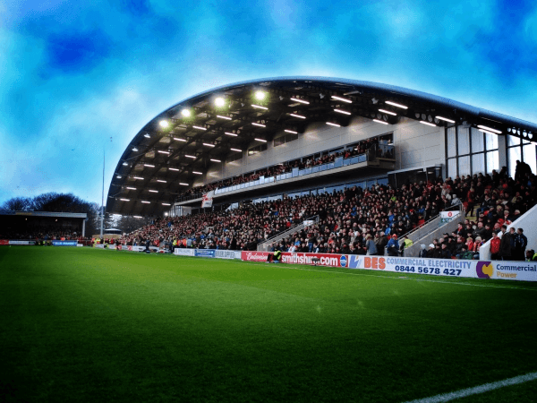 Highbury Stadium, home stadium of Fleetwood Town