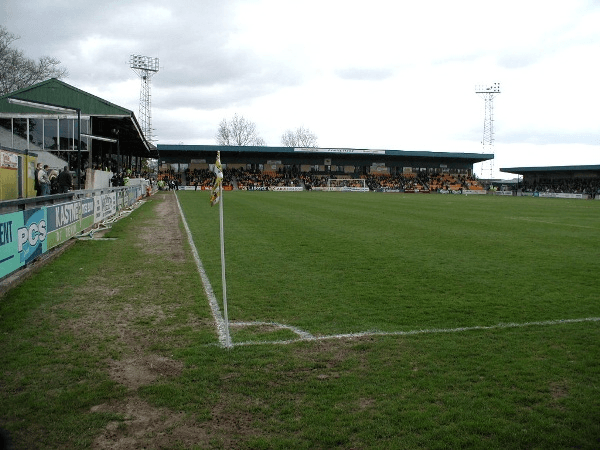 Plainmoor Ground, home stadium of Torquay United