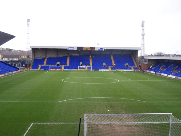 Prenton Park, home stadium of Tranmere Rovers