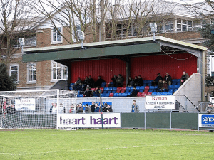 Beveree Stadium, home stadium of Hampton & Richmond