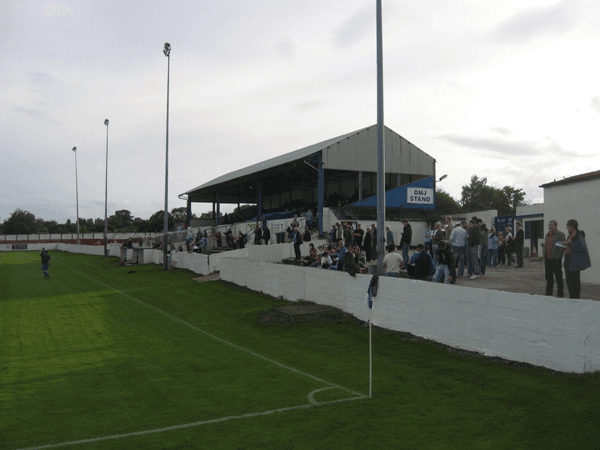 Westfield Lane Stadium, home stadium of Frickley Athletic