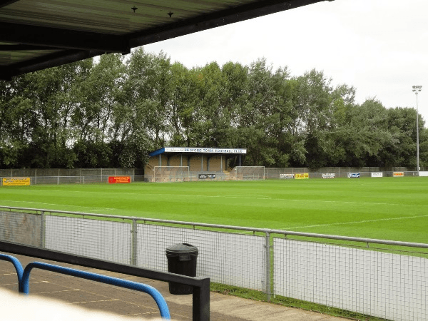 The New Eyrie, home stadium of Biggleswade