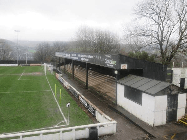 Seel Park, home stadium of Mossley