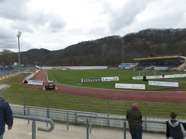 Stadion Oberwerth, home stadium of TuS Koblenz