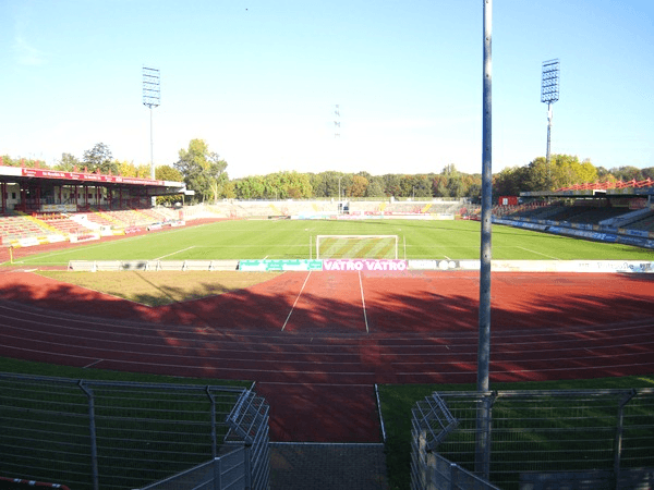 Niederrheinstadion, home stadium of Rot-Weiß Oberhausen