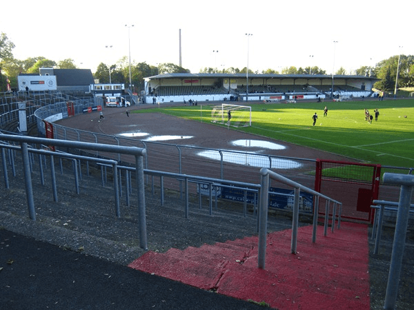 Uhlenkrugstadion, home stadium of Schwarz-Weiß Essen