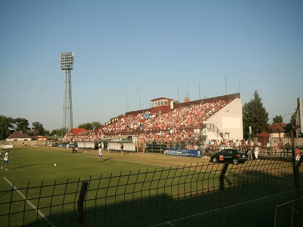 Révész Géza utcai stadion, home stadium of Siófok