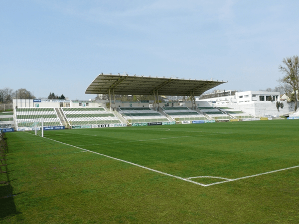 Rákóczi Stadion, home stadium of Kaposvári Rákóczi
