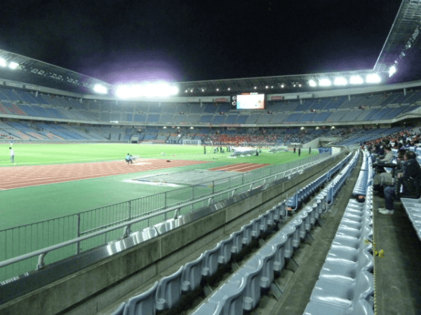 Nissan Stadium, home stadium of Yokohama F. Marinos