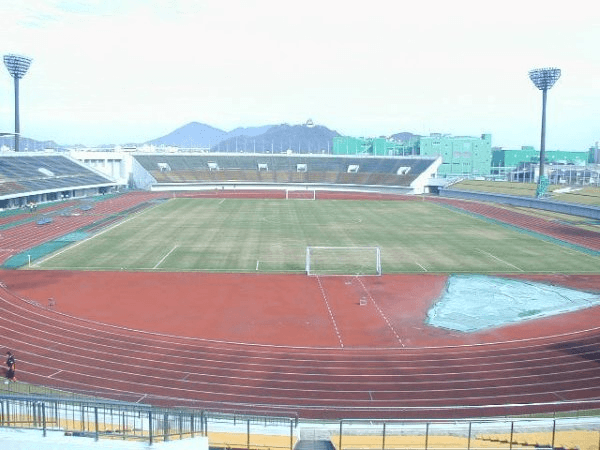Pocari Sweat Stadium, home stadium of Tokushima Vortis