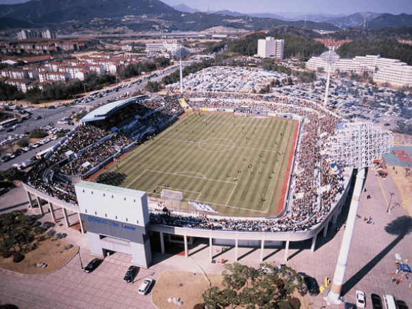 Gwangyang Stadium, home stadium of Jeonnam Dragons