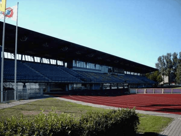 Olimpiskā centra Ventspils Stadionā, home stadium of Ventspils