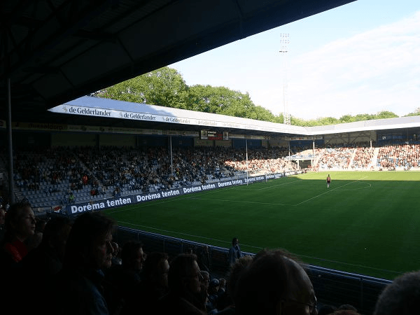 Stadion De Vijverberg, home stadium of De Graafschap