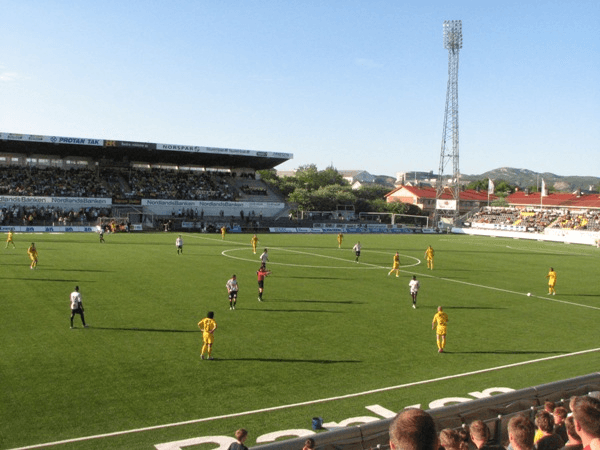 Aspmyra Stadion, home stadium of FK Bodø/Glimt