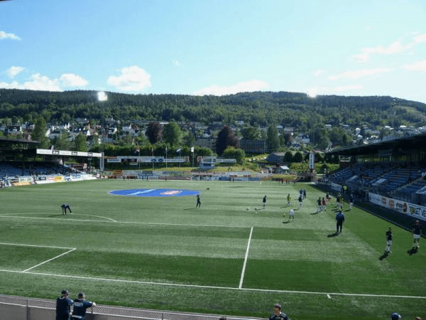 Marienlyst Stadion, home stadium of Strømsgodset