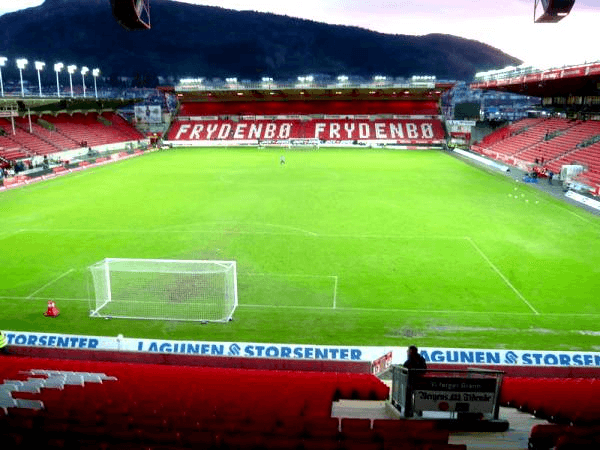 Brann Stadion, home stadium of SK Brann