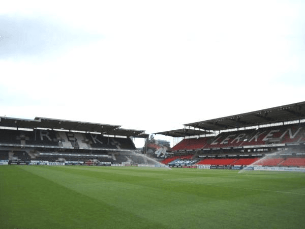 Lerkendal Stadion, home stadium of Rosenborg BK