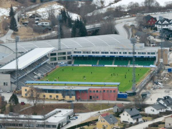 Fosshaugane Campus, home stadium of Sogndal