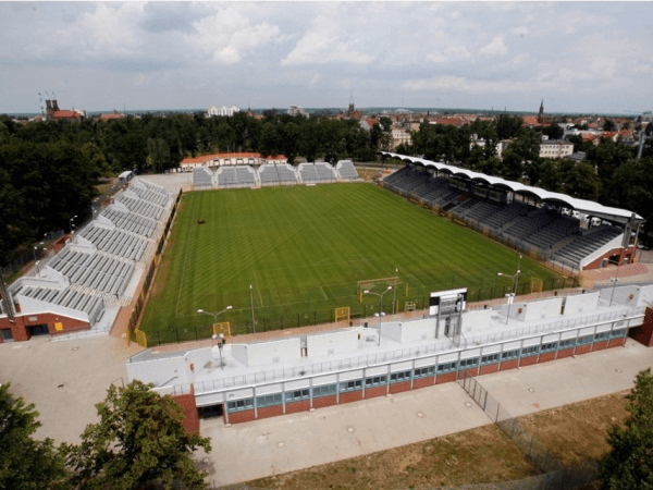 Stadion im. Orła Białego, home stadium of Miedź Legnica