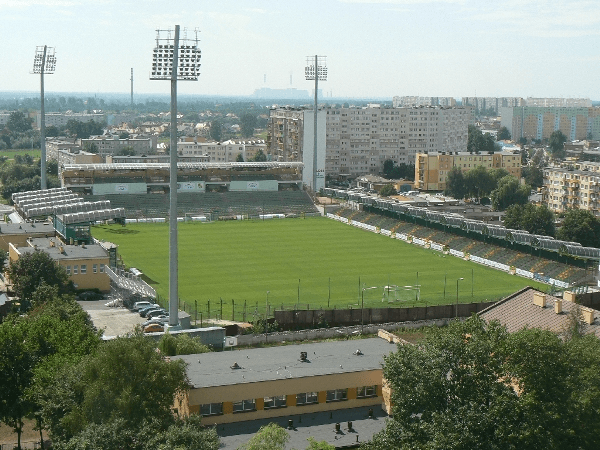 Stadion GKS-u, home stadium of Bełchatów