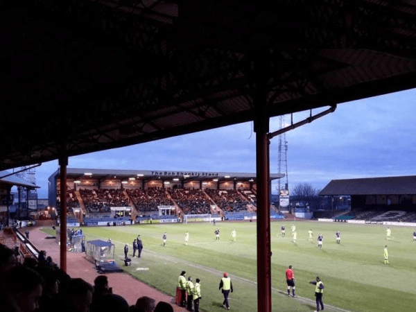 Dens Park, home stadium of Dundee