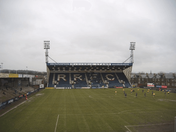 Stark's Park, home stadium of Raith Rovers