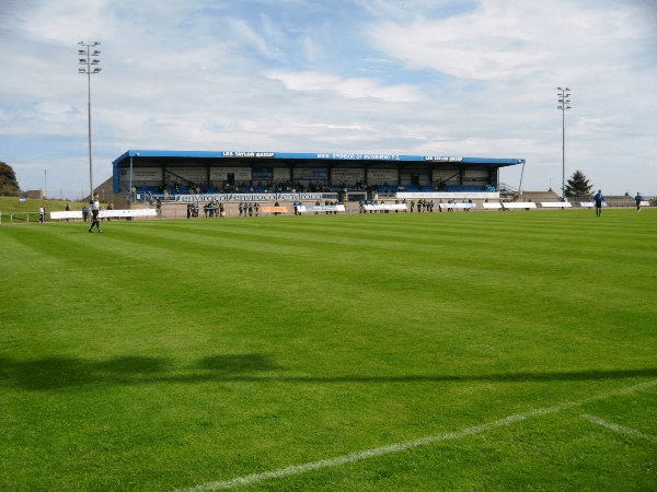 Balmoor Stadium, home stadium of Peterhead