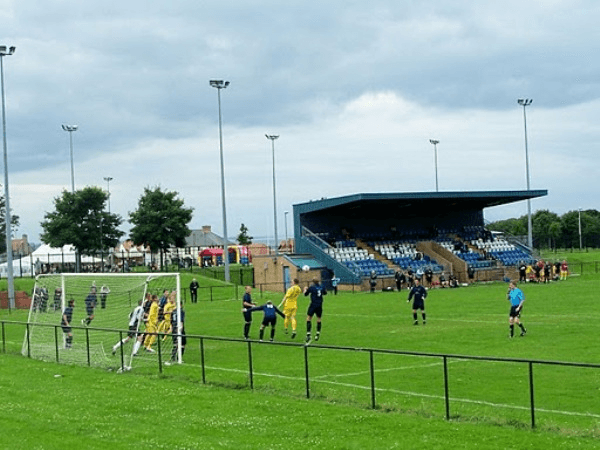 Pennypit Park, home stadium of Preston Athletic