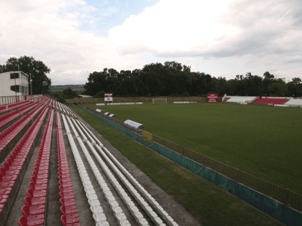 Stadion Borca kraj Morave, home stadium of Borac Čačak