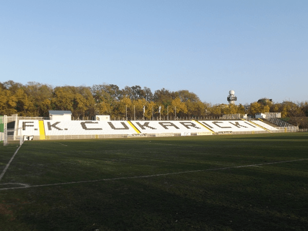 Stadion na Banovom brdu, home stadium of Cukaricki