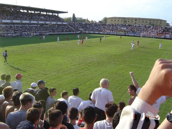 Stadion Mladost, home stadium of Napredak