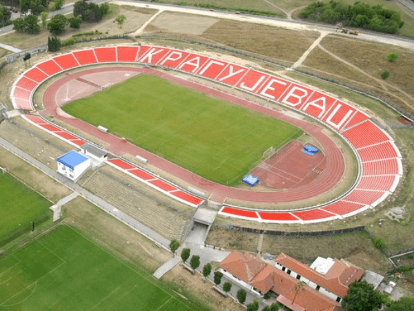 Stadion Čika Dača, home stadium of FK Radnički 1923