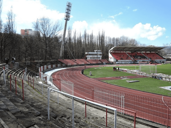 Štadión SNP Štiavničky, home stadium of Dukla