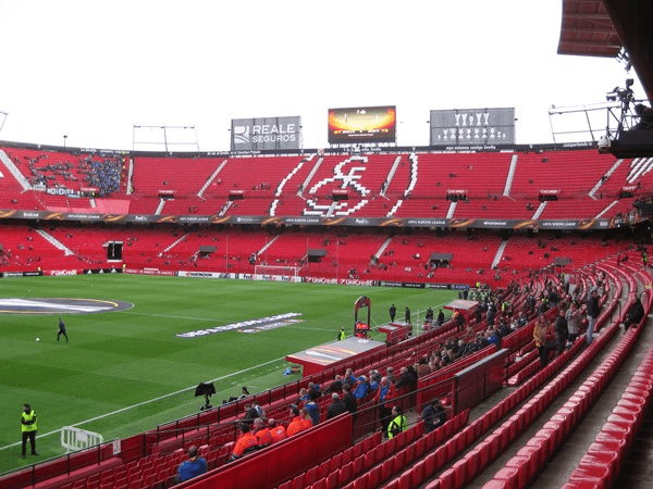 Estadio Ramón Sánchez Pizjuán, home stadium of Sevilla