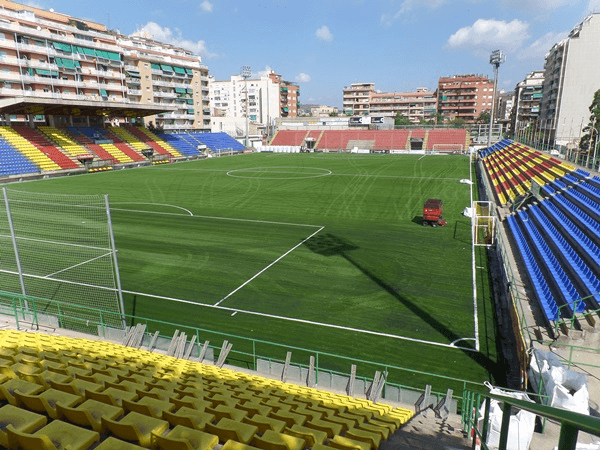 Camp Municipal Narcís Sala, home stadium of UE Sant Andreu