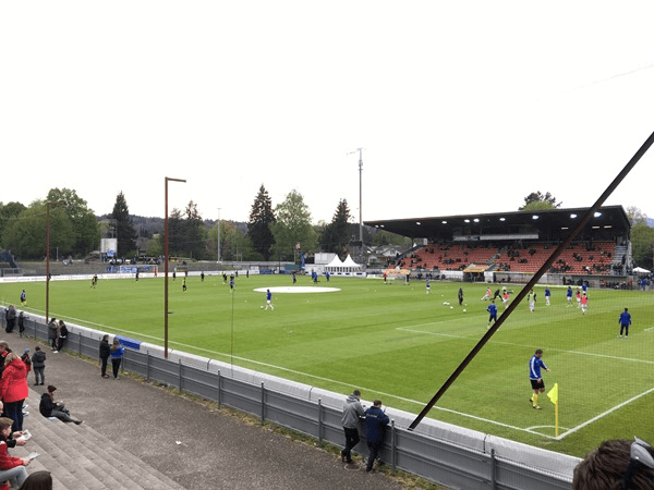 Stadion Brügglifeld, home stadium of Aarau