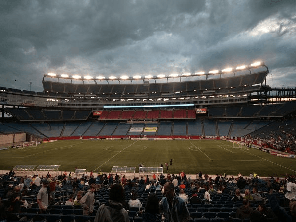 Gillette Stadium, home stadium of New England