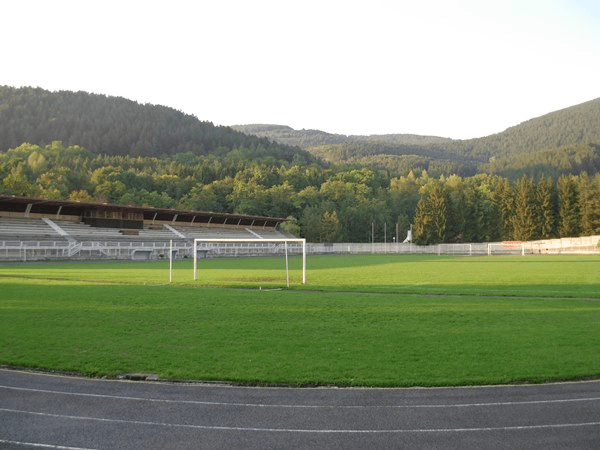 Stadion Pod Golubinjom, home stadium of Rudar