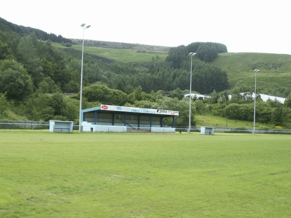 King George V New Field, home stadium of Cambrian & Clydach