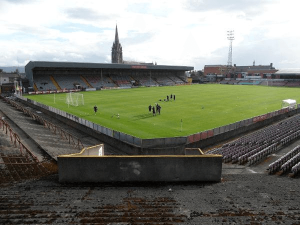 Dalymount Park, home stadium of Bohemians