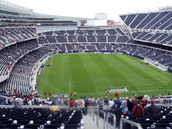 Soldier Field, home stadium of Chicago Fire
