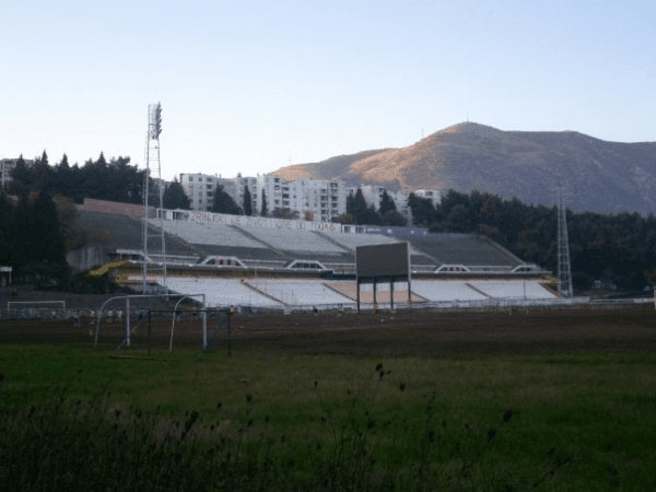 Stadion pod Bijelim Brijegom, home stadium of HŠK Zrinjski Mostar