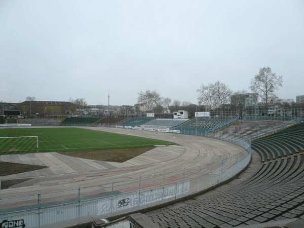 Gradski Stadion, home stadium of Dunav ot Ruse