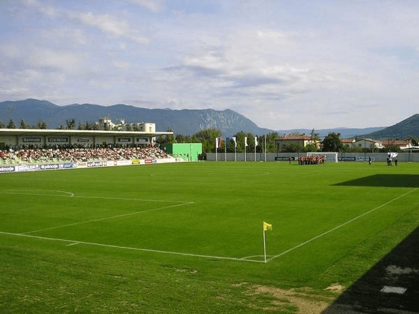 Nogometni stadion Ajdovščina, home stadium of ND Primorje